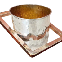 Bird pure silver Washing hands