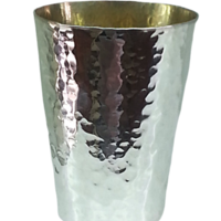 Pure silver hammer kiddush cup