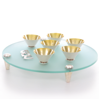 Passover bowl Yehonathan pure silver