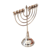 Pure silver mini menorah