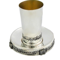 Kiddush Jerusalem pure silver set