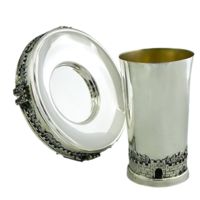 Kiddush Jerusalem pure silver set