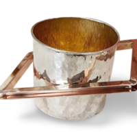 Bird pure silver Washing hands