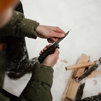 סכין קונדור טימברג'ק, נדן עור מרטייני