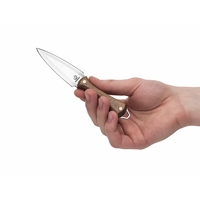 סכין תליה עם נדן עור BEAVERCRAFT NCK1