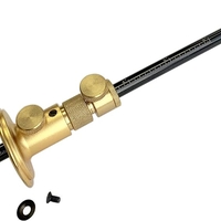 שרד עגול פלדה ופליז כוונון עדין,  IGAGING M.ADJUST WHEEL M.GAUGE