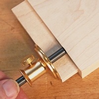 שרד עגול פלדה ופליז, IGAGING WHEEL MARKING GAUGE