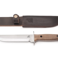 סכין בושקראפט עם נדן עור BEAVERCRAFT TLK1