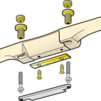 ערכה לבנית ספוקשייב מעץ ווריטאס - קטן