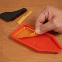 מגשית ומסרק סיליקון לדבק FORTUNE