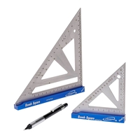 זוג זוויתני שולחן מדוייקים אלומיניום כחול IGAGING SQUARES