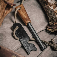 אבן אש עם ידית עץ BROSH KNIVES