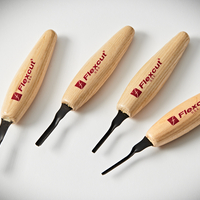 סט מפסלות גילוף מיקרו רדודות- TOOLEDEN FLEXCUT MT400