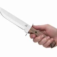 סכין בושקראפט עם נדן עור BEAVERCRAFT TLK1