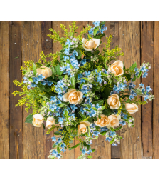 Shades of Blue Bouquet