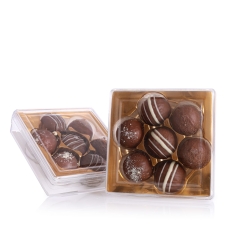Chocolatina - luxurious case 7 French praline | Dairy | BADATZ