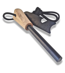 אבן אש עם ידית עץ BROSH KNIVES