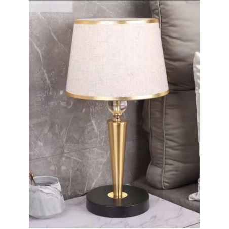 מנורת שולחן-לחדר ברונזה- 59 ס