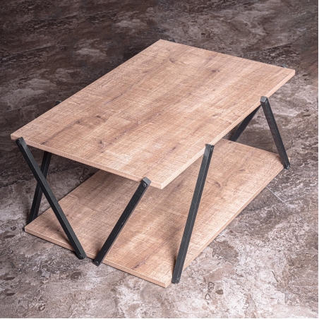 שולחן יחיד- צבע עץ 1#