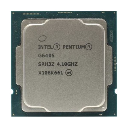 מעבד דור 10 Intel Pentium Gold G6405 Tray 4.1GHZ dual core
