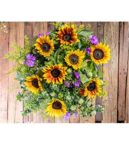 Sunflower and Phlox Bouquet