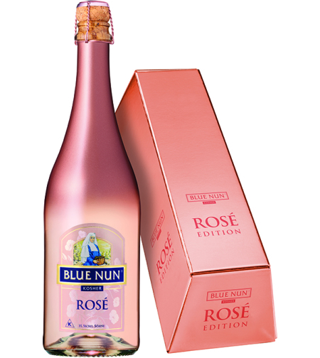 Blue Nun Sparkling Rosé in an Elegant Box | Kosher