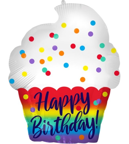 Happy Birthday Balloon Ice Cream