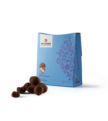 De Karina - Hazelnut treats coated with dark chocolate 62% | fur