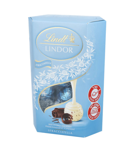 Lindor - Swiss white chocolate balls with cocoa chips