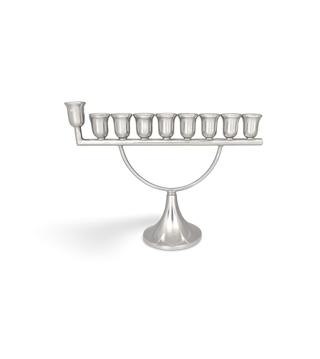 חנוכיה אורי כסף טהור