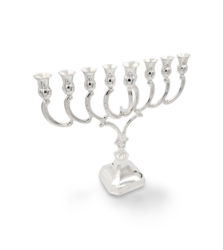 Menorah Paris S pure silver