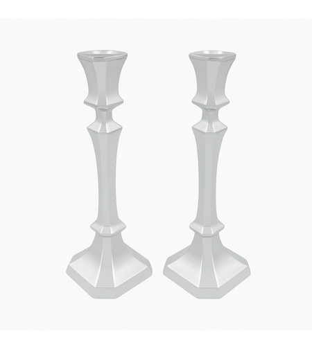 pure silver Paris S candlesticks