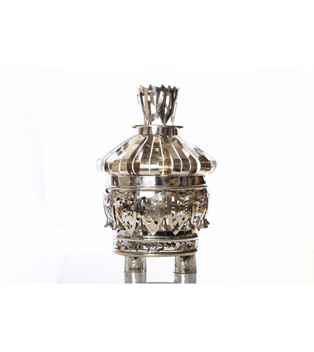 unique crown for a Torah scroll, pure silver