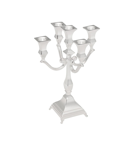 sun candelabra pure silver