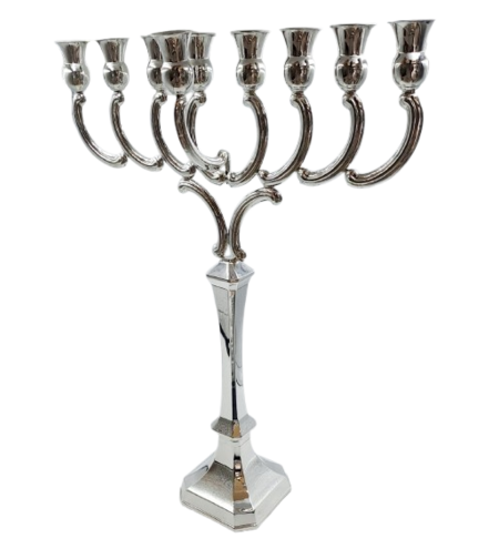 Menorah Paris pure silver