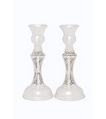 pure silver Popeye S candlesticks
