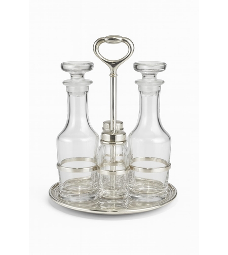 Venice hospitality set pure silver