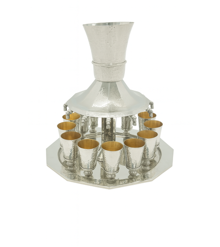 מחלק יין ל 12 סועדים כסף טהור