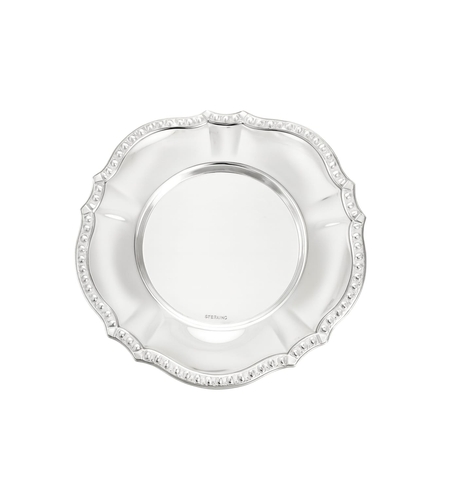 Plate for a pure silver 