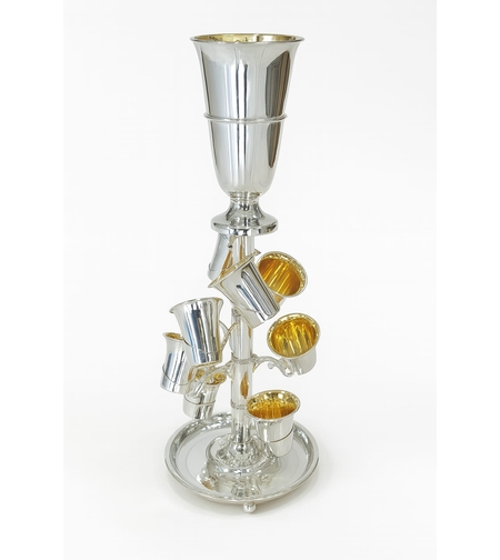 מחלק יין (משפך) מפל כסף טהור