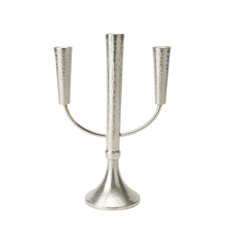 קנדלברה פטיש שלוש קנים כסף טהור