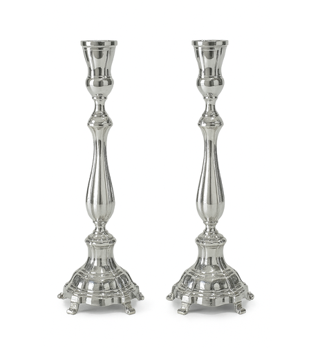 Amadeo M pure silver candlesticks