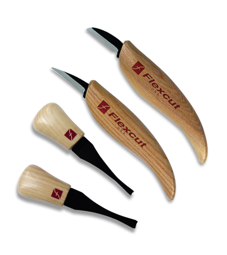 סט התחלה מפסלות וסכינים פלקסקאט TOOLEDEN FLEXCUT KN600