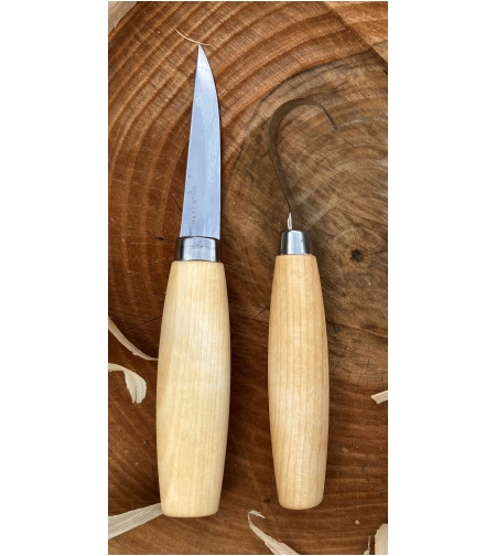 סט סכינים לגילוף כפות וכפיות MORAKNIV