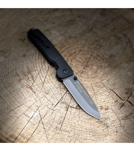 סכין מתקפלת מושחרת - BROSH KNIVES VT331