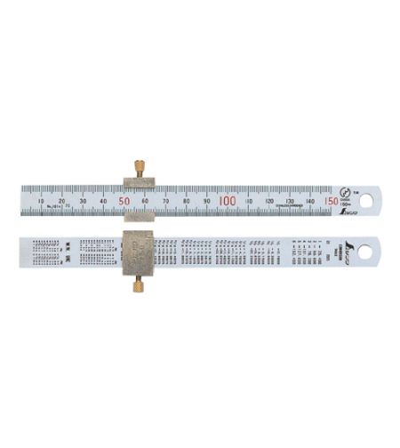 מעצור פליז לסרגל 150 מ