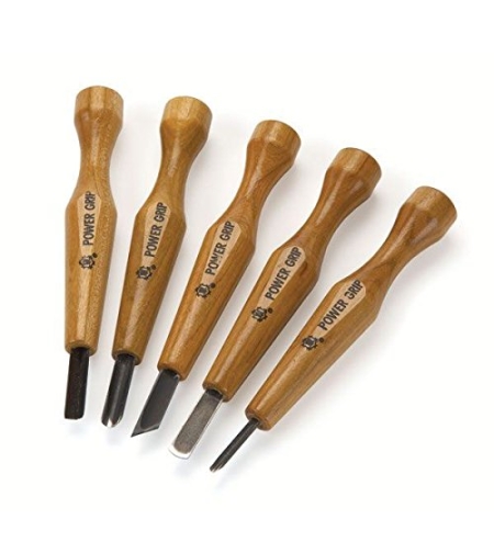 סט לגילוף 5 חלקים, יפן POWERGRIP