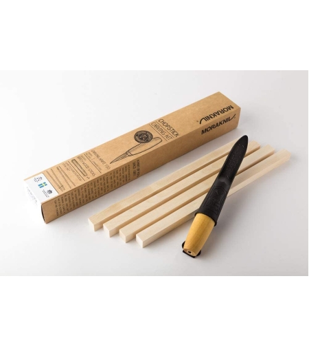 ערכה סכין מורה לגילוף מקלות סיניים TOOLEDEN MORAKNIV