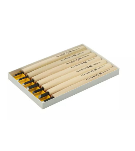 סט גילוף זעיר 7 חלקים SANTOMO JAPAN