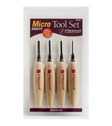 סט מפסלות גילוף מיקרו -TOOLEDEN FLEXCUT MT300